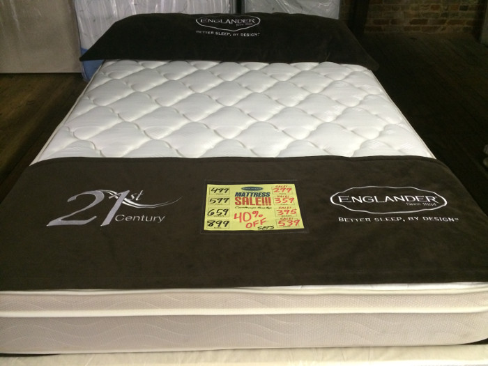 We carry a range of mattresses at our Mooresville, NC furniture warehouse, so you can find the one that best fits your sleep habits.